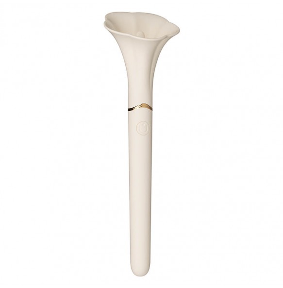 MizzZee - Gen 2 Warming Licking Mini Vibrator Wand (Chargeable - White) MizzZee - Gen 2 Warming Licking Mini Vibrator Wand (Chargeable - White)